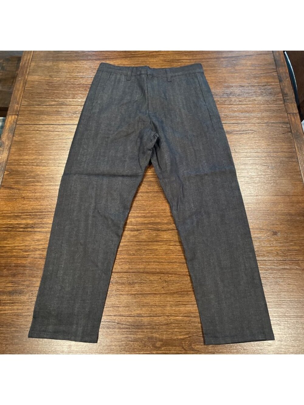 AG Solomon Crop Pant Mens 32x27 Slouchy Tapered Stretch Chino Trouser Work 31x27